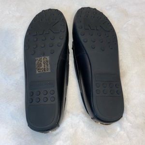 Michael Kors loafers, 7.5 Black with Gold hardware